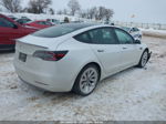 2021 Tesla Model 3 Standard Range Plus Rear-wheel Drive White vin: 5YJ3E1EA0MF052872