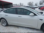 2021 Tesla Model 3 Standard Range Plus Rear-wheel Drive Белый vin: 5YJ3E1EA0MF052872