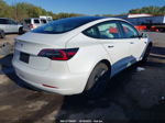 2021 Tesla Model 3 Standard Range Plus Rear-wheel Drive White vin: 5YJ3E1EA0MF060793