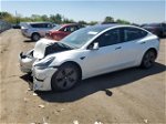 2021 Tesla Model 3  White vin: 5YJ3E1EA0MF082244