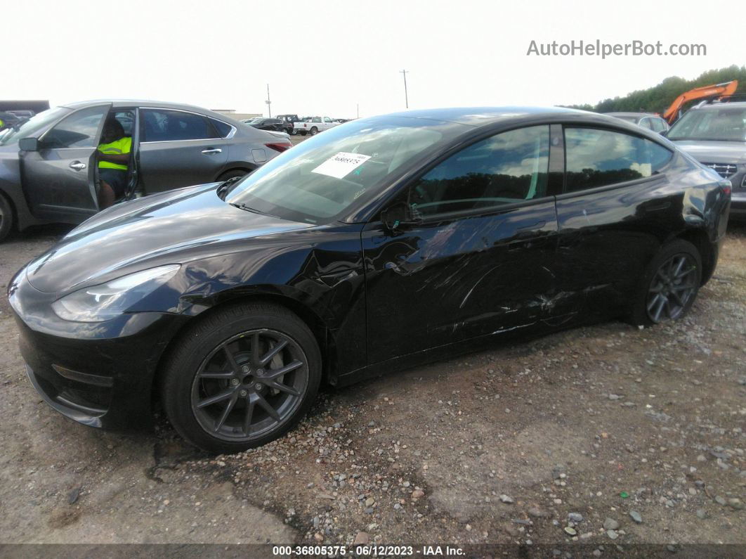 2021 Tesla Model 3 Standard Range Plus Black vin: 5YJ3E1EA0MF084009