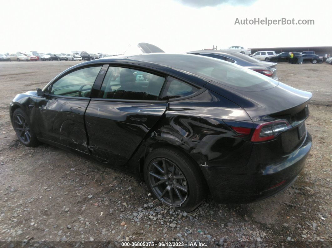 2021 Tesla Model 3 Standard Range Plus Black vin: 5YJ3E1EA0MF084009