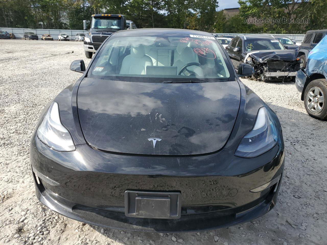 2021 Tesla Model 3  Black vin: 5YJ3E1EA0MF098587