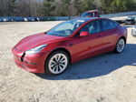 2021 Tesla Model 3  Red vin: 5YJ3E1EA0MF856668