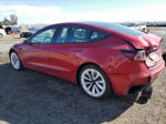 2021 Tesla Model 3  Red vin: 5YJ3E1EA0MF874622