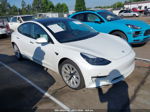 2021 Tesla Model 3 Standard Range Plus Rear-wheel Drive White vin: 5YJ3E1EA0MF918652