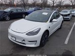 2021 Tesla Model 3 Standard Range Plus Rear-wheel Drive White vin: 5YJ3E1EA0MF922801