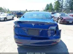 2021 Tesla Model 3 Standard Range Plus Rear-wheel Drive Blue vin: 5YJ3E1EA0MF930705