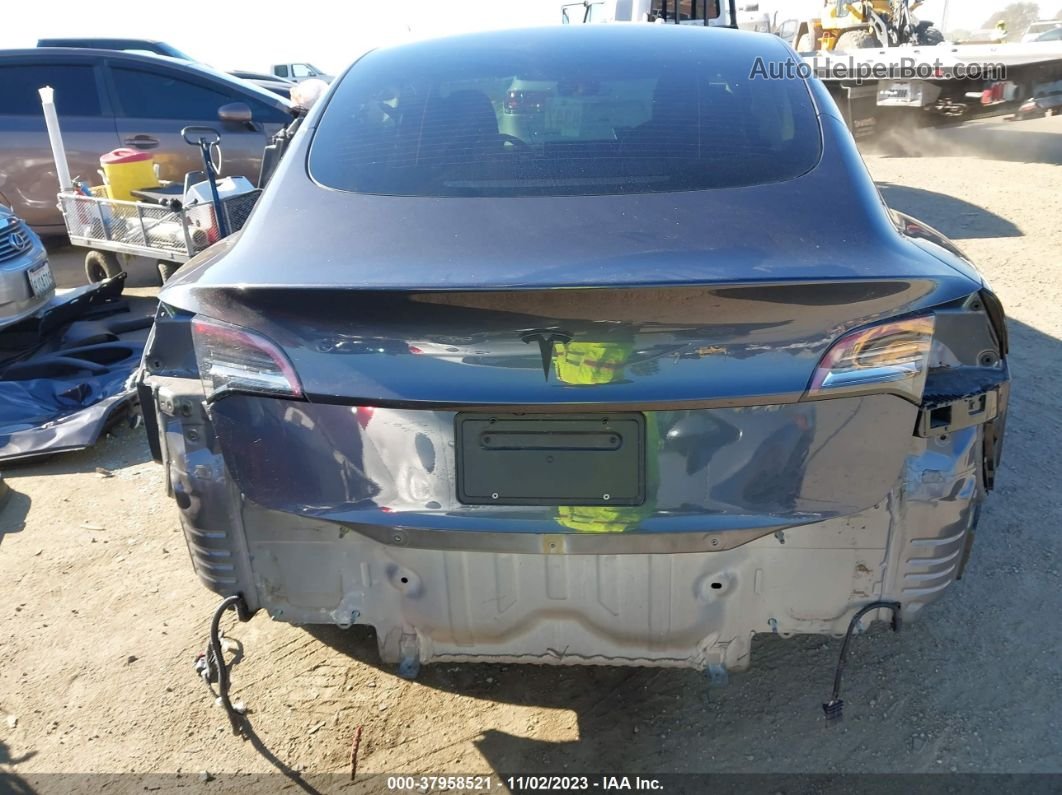 2021 Tesla Model 3 Standard Range Plus Rear-wheel Drive Серый vin: 5YJ3E1EA0MF961680