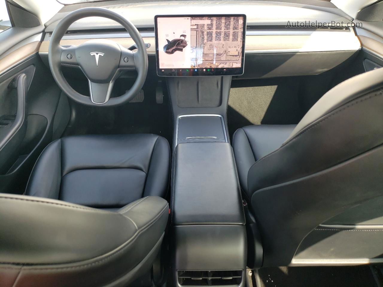 2022 Tesla Model 3  White vin: 5YJ3E1EA0NF117169