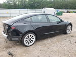 2022 Tesla Model 3  Black vin: 5YJ3E1EA0NF184872