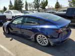 2022 Tesla Model 3  Blue vin: 5YJ3E1EA0NF191448