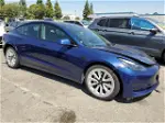 2022 Tesla Model 3  Blue vin: 5YJ3E1EA0NF191448