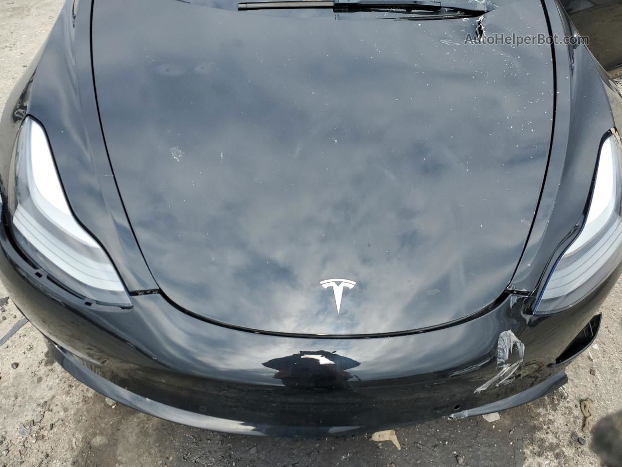 2022 Tesla Model 3  Black vin: 5YJ3E1EA0NF208006