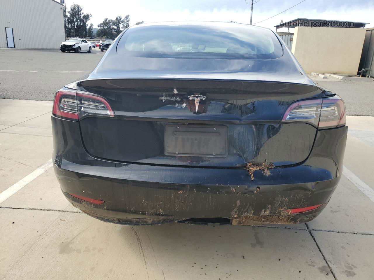 2022 Tesla Model 3  Black vin: 5YJ3E1EA0NF210662