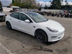 2022 Tesla Model 3  White vin: 5YJ3E1EA0NF240874