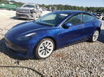 2022 Tesla Model 3  Blue vin: 5YJ3E1EA0NF371609