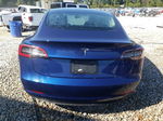 2022 Tesla Model 3  Blue vin: 5YJ3E1EA0NF371609