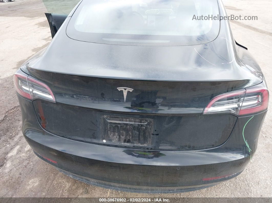 2018 Tesla Model 3 Long Range/mid Range Черный vin: 5YJ3E1EA1JF002719