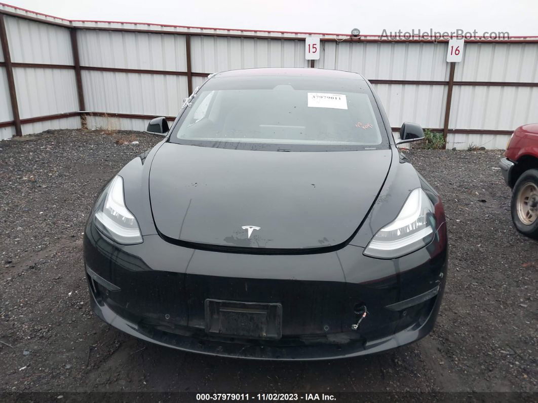 2018 Tesla Model 3 Range Battery Black vin: 5YJ3E1EA1JF004874