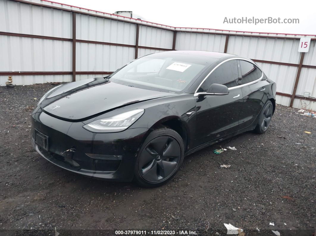 2018 Tesla Model 3 Range Battery Black vin: 5YJ3E1EA1JF004874