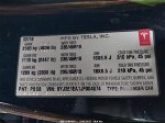 2018 Tesla Model 3 Range Battery Black vin: 5YJ3E1EA1JF004874