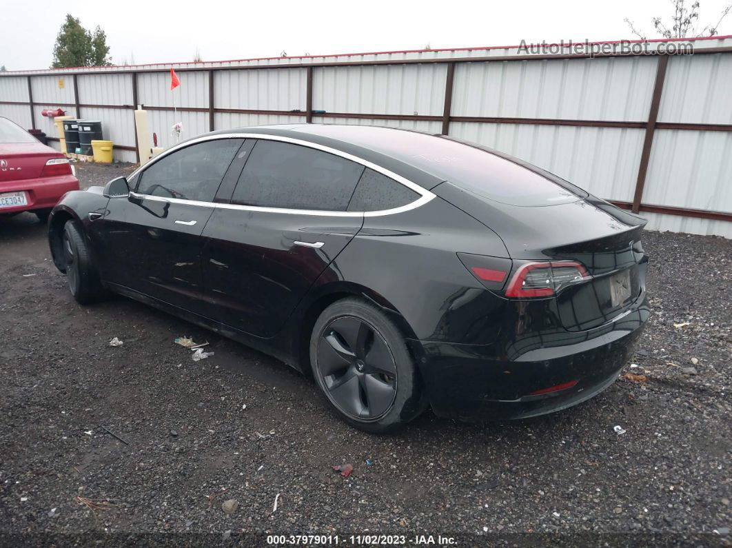 2018 Tesla Model 3 Range Battery Black vin: 5YJ3E1EA1JF004874