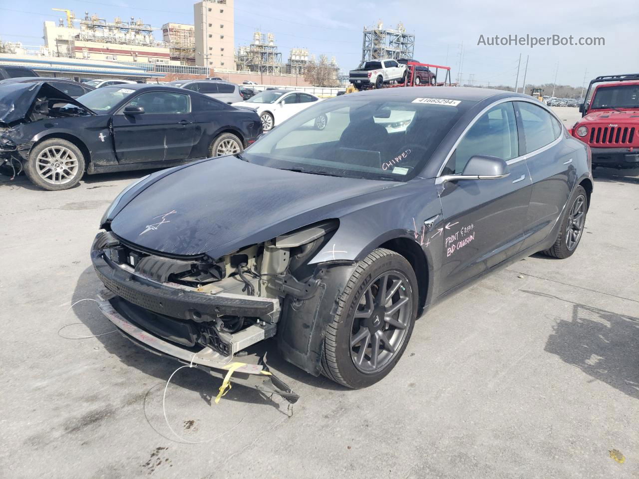 2018 Tesla Model 3  Black vin: 5YJ3E1EA1JF005183