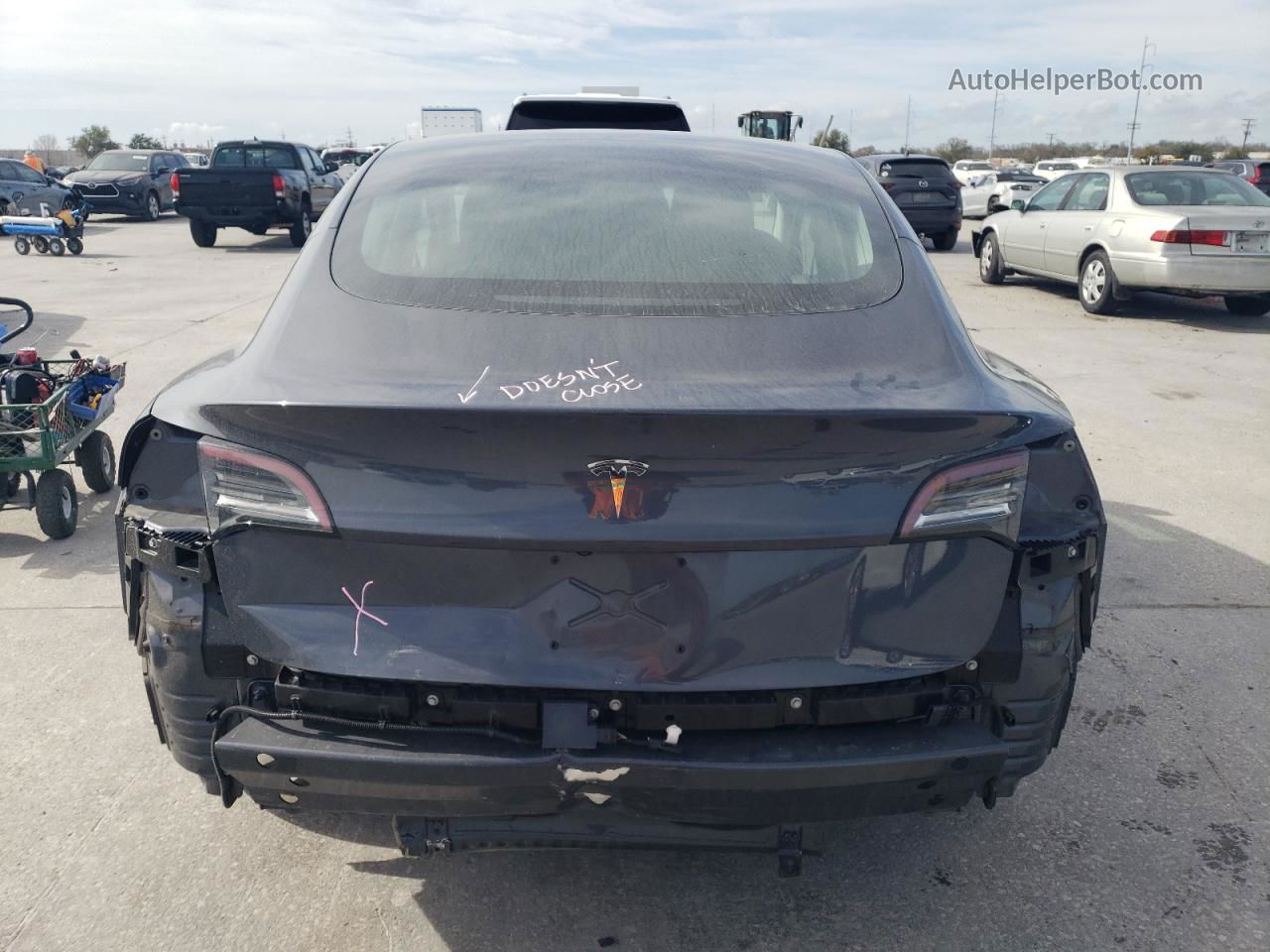 2018 Tesla Model 3  Black vin: 5YJ3E1EA1JF005183