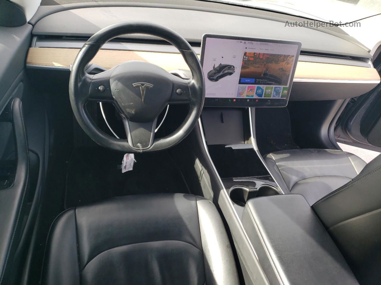 2018 Tesla Model 3  Black vin: 5YJ3E1EA1JF005183