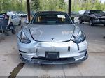 2018 Tesla Model 3 Long Range/mid Range Silver vin: 5YJ3E1EA1JF005278