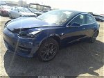 2018 Tesla Model 3 Range Battery Dark Blue vin: 5YJ3E1EA1JF009086