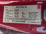 2018 Tesla Model 3 Range Battery Red vin: 5YJ3E1EA1JF019262