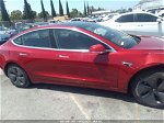 2018 Tesla Model 3 Range Battery Красный vin: 5YJ3E1EA1JF019262