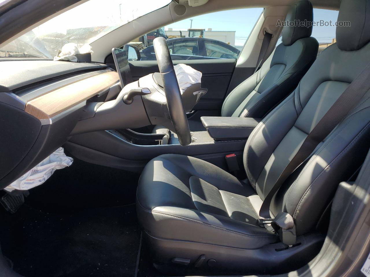 2018 Tesla Model 3  Gray vin: 5YJ3E1EA1JF036613