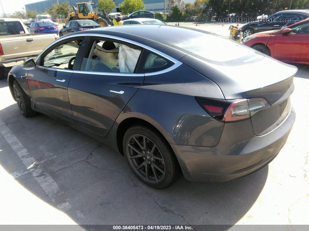 2018 Tesla Model 3 Range Battery Gray vin: 5YJ3E1EA1JF040001