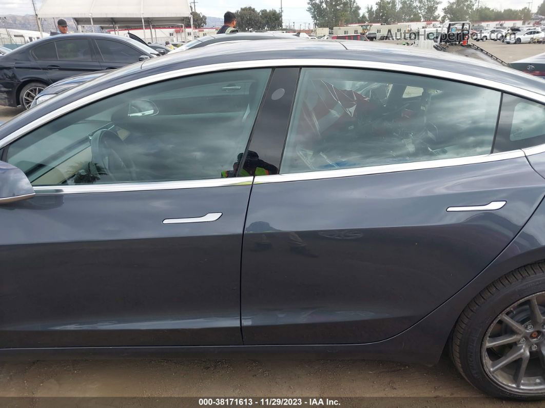 2018 Tesla Model 3 Long Range/mid Range Gray vin: 5YJ3E1EA1JF044260