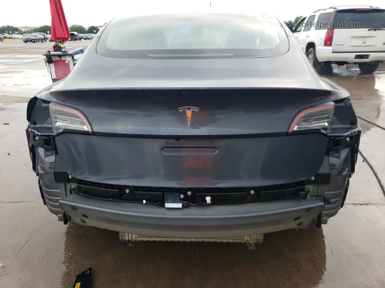 2018 Tesla Model 3  Серый vin: 5YJ3E1EA1JF059440