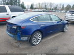 2018 Tesla Model 3 Long Range/mid Range Синий vin: 5YJ3E1EA1JF059986