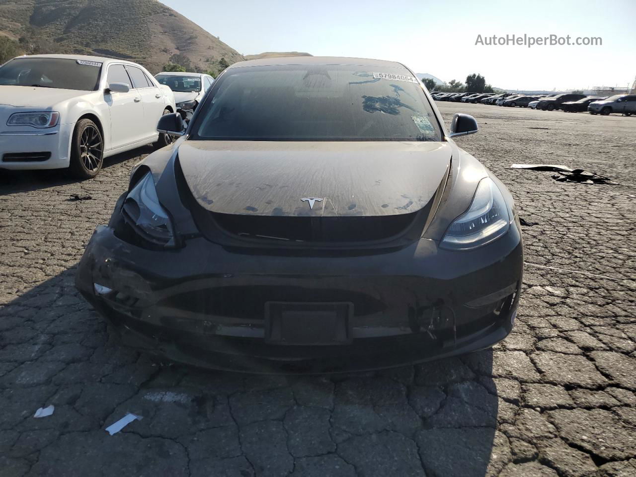 2018 Tesla Model 3  Black vin: 5YJ3E1EA1JF122679