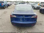 2018 Tesla Model 3 Long Range/mid Range Blue vin: 5YJ3E1EA1JF154435