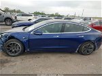 2018 Tesla Model 3 Long Range/mid Range Blue vin: 5YJ3E1EA1JF154435