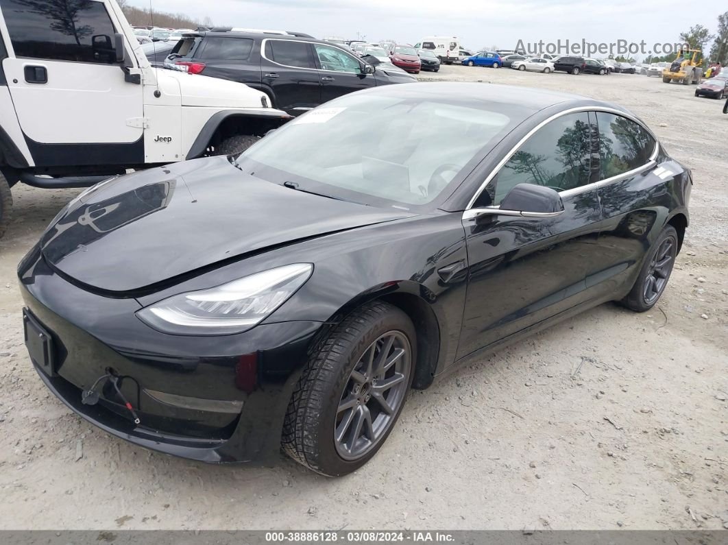 2018 Tesla Model 3 Long Range/mid Range Черный vin: 5YJ3E1EA1JF155178