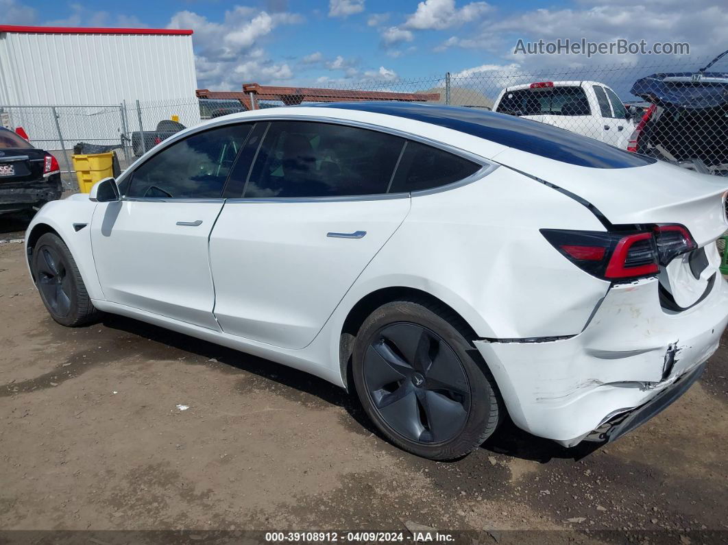 2018 Tesla Model 3 Long Range/mid Range White vin: 5YJ3E1EA1JF162177