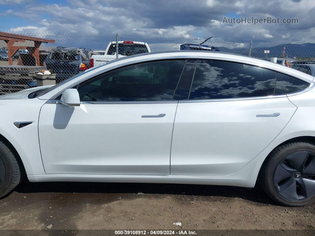 2018 Tesla Model 3 Long Range/mid Range White vin: 5YJ3E1EA1JF162177