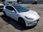 2018 Tesla Model 3  White vin: 5YJ3E1EA1JF162714