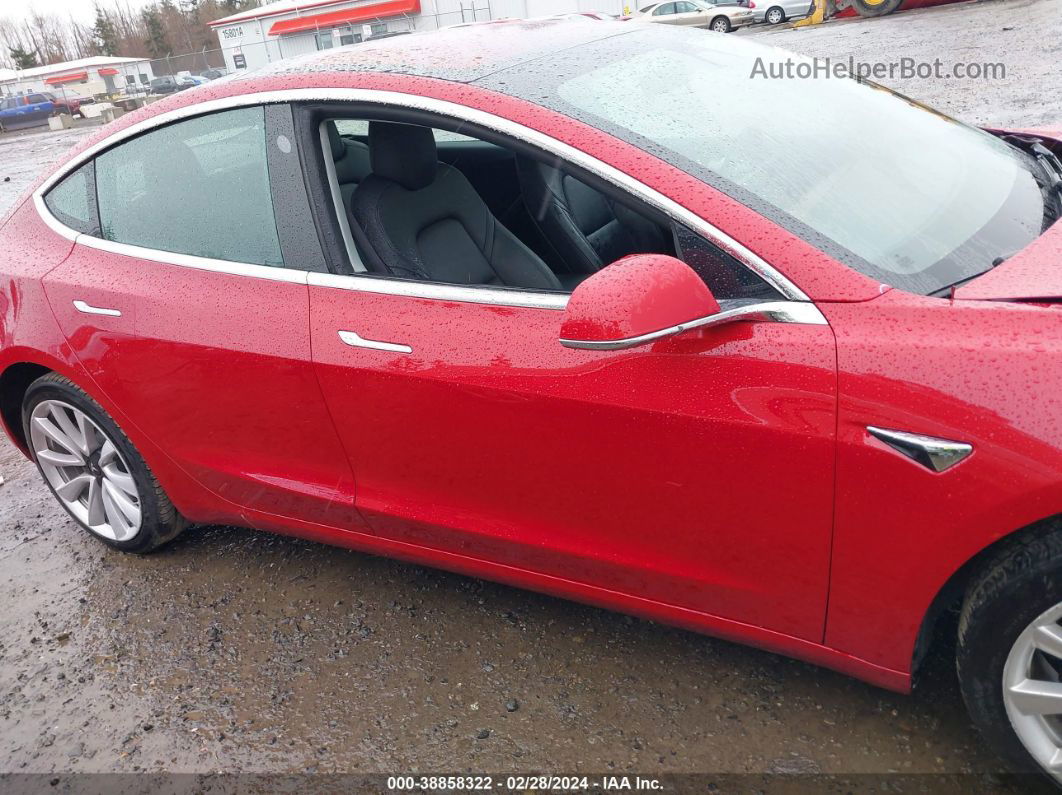 2019 Tesla Model 3 Long Range/mid Range/standard Range/standard Range Plus Red vin: 5YJ3E1EA1KF300995