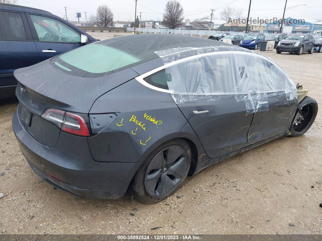 2019 Tesla Model 3 Standard Range/standard Range Plus/long Range/mid Range Gray vin: 5YJ3E1EA1KF308191