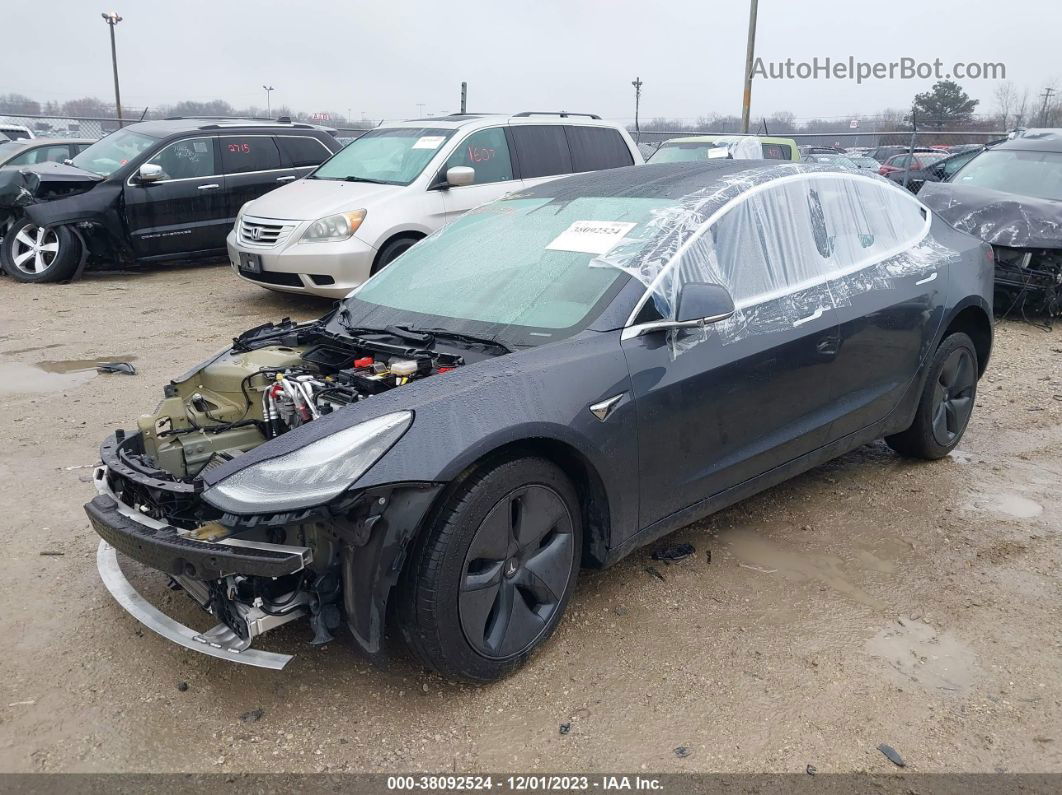 2019 Tesla Model 3 Standard Range/standard Range Plus/long Range/mid Range Gray vin: 5YJ3E1EA1KF308191