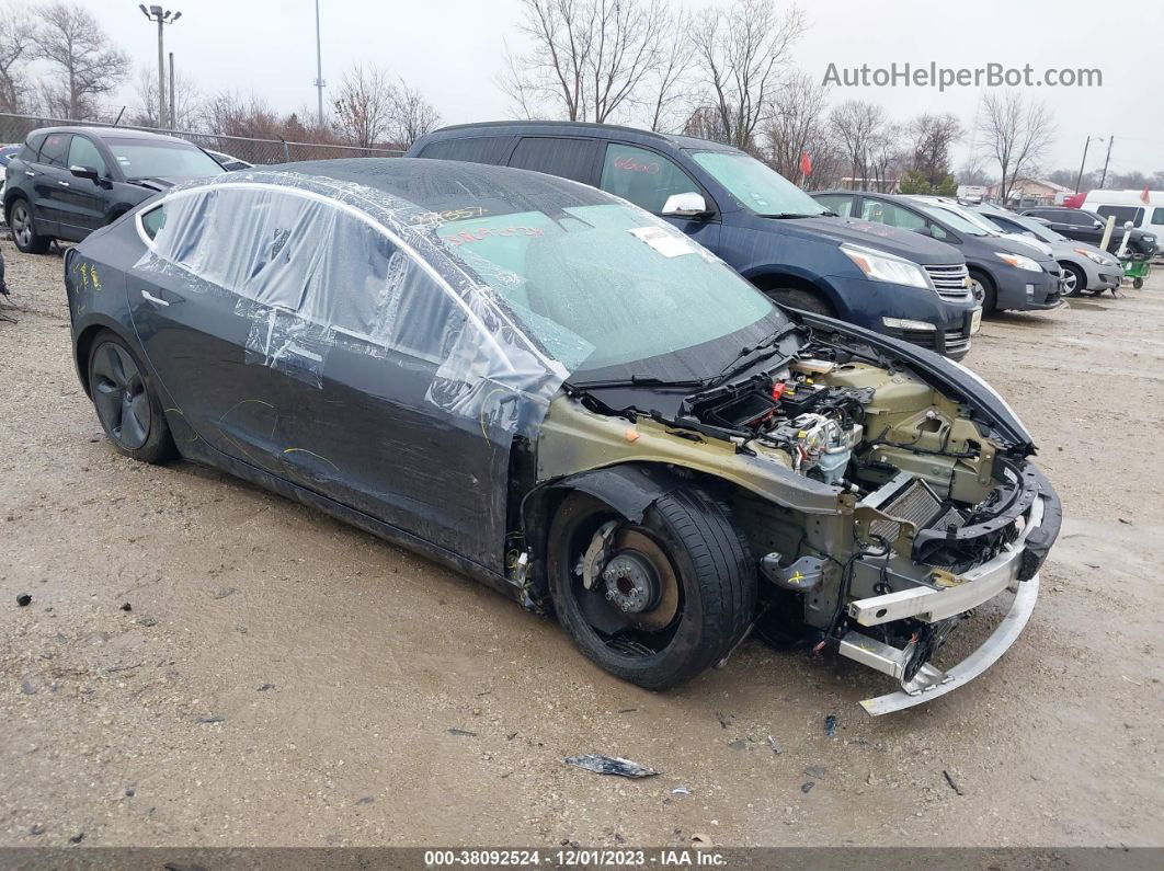 2019 Tesla Model 3 Standard Range/standard Range Plus/long Range/mid Range Gray vin: 5YJ3E1EA1KF308191